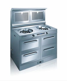 南京美大集成環(huán)保灶 側(cè)吸下排廚具的革新設(shè)計